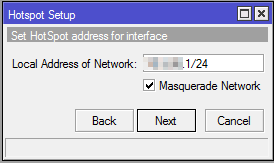 local address of network