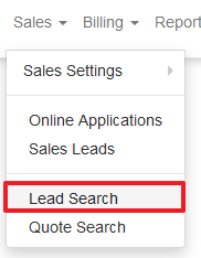 lead search