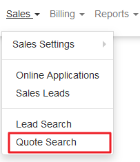 quote search